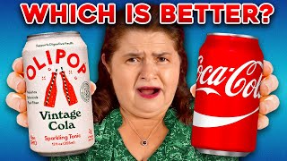 Can Mexican Moms taste the Difference OLIPOP vs CocaCola [upl. by Afirahs]