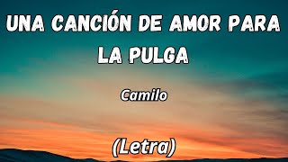 Camilo  Una Canción Para La Pulga Letra [upl. by Husain141]