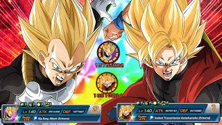 If Only They Kept Their Defensive Mechanics 100 EZA PHY SSJ Xeno Goku amp EZA INT SSJ Xeno Vegeta [upl. by Lali]