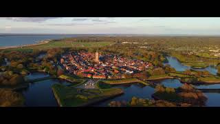 Naarden The Star Fortress  Discover The Netherlands in Cinematic 4k [upl. by Adnolohs]