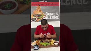 New 5KG Burger Challenge Record  Khartoum Hotel Cessnock NSW [upl. by Berglund426]