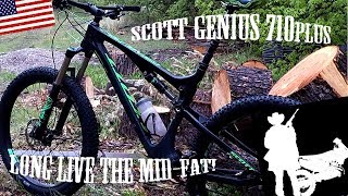 2017 Scott Genius 710 Plus Rider Review [upl. by Reerg]