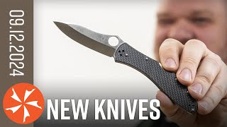 New Knives for the Week of September 12th 2024 Just In at KnifeCentercom [upl. by Nofpets]