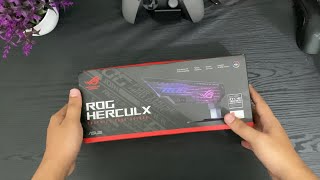 Graphics Card Holder ROG HERCULX Stand VGA [upl. by Aneleasor]