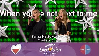 Finalists for Szansa Na Sukces 2024  JESC 2024 Poland [upl. by Roth]