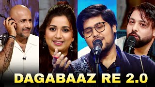 Singing Dagabaaz Re  Subhajit Chakraborty And Shreya Ghoshal in indian idol 15 [upl. by Salba]