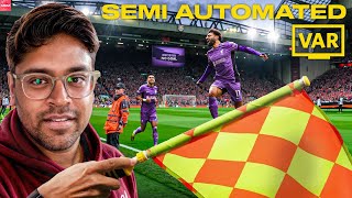 Semi Automated Offside Technology Explained  Timelines amp Implications [upl. by Ellynad]