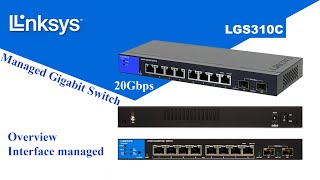 Overview Linksys LGS310C Managed Gigabit Switch [upl. by Manda]