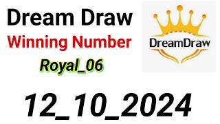 Dream Draw Winning Number for today 12102024 [upl. by Tjon101]