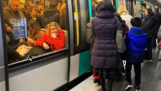 Agression antisémite dans le métro parisien par des membres un groupuscule dultragauche [upl. by Madelon]