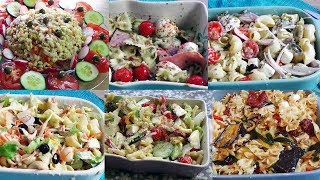 6 Salades de pâtes faciles et rapides [upl. by Annagroeg331]