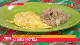 DIETAS ALTERNATIVAS proteica y Frutasampverduras [upl. by Ariamat]