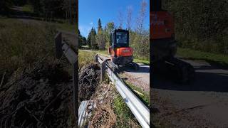 Putting the Mini Excavator to Work Kubota [upl. by Gnirps]