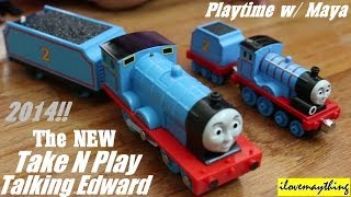 Unboxing the New 2014 Take N Play Talking Edward  Thomas amp Friends [upl. by Moina]