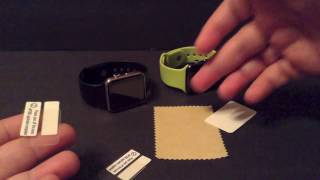 Olixar Apple Watch Screen Protector Review wLink [upl. by Harcourt]