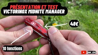 Présentation et test complet du victorinox midnite manager [upl. by Neirda480]