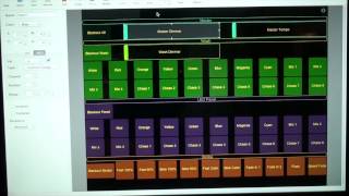 Demo of The Solutions lighting rig followup  DMXIS TouchOSC amp making the connections [upl. by Eerihs]