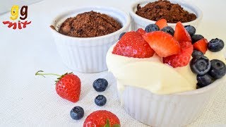 Quick amp Simple One Bowl Chocolate Steamed Cake Puddings  ggmix [upl. by Selegna]