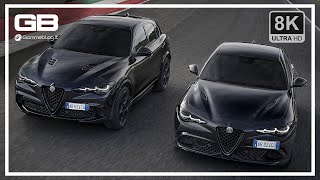 Alfa Romeo Quadrifoglio SUPER SPORT  GIULIA amp STELVIO 8K [upl. by Wilden]