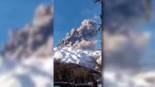 ERUPCION NEVADOS DE CHILLAN [upl. by Marcia]