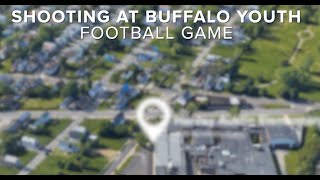 Man arrested after a shooting at a youth football game in Buffalo [upl. by Westmoreland]