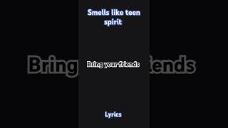 smells like teen spirit  lyrics nirvana nirvana smellsliketeenspirit [upl. by Suilmann]