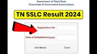 TN 10th Result 2024 Live Tamil Nadu Board TNDGE SSLC results declared tnresultsnicin 9155 pas [upl. by Ahsrat]