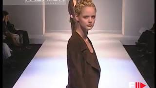 quotNazareno Gabrielliquot Spring Summer 1997 Milan 3 of 4 pret a porter woman by FashionChannel [upl. by Thielen717]