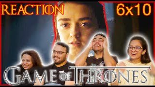 FIRST TIME WATCHING GOT  6x10 quotThe Winds of Winterquot Reaction and Review [upl. by Larred]