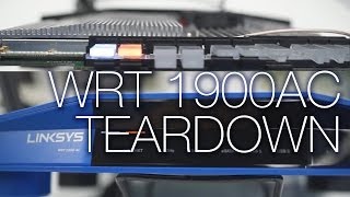 Linksys WRT1900AC Router Teardown and Unboxing  Unpacked [upl. by Rai]