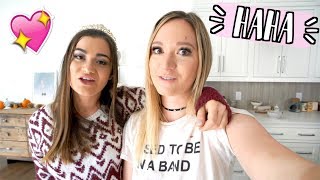 Day in the Life of Youtubers Filming w CloeCouture AlishaMarieVlogs [upl. by Llyrrad]