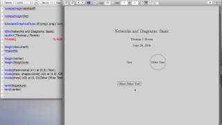 LaTexTutorial 9 Networks and Diagrams [upl. by Enisaj]