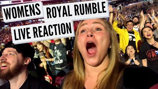 WOMENS ROYAL RUMBLE 2020 LIVE REACTION [upl. by Gaudet]