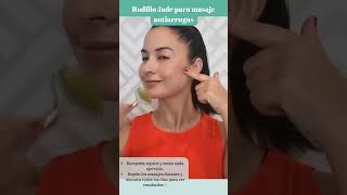 ✨ Descubre el secreto de la belleza y la relajación facial con el rodillo de jade 🌿YogaFacial [upl. by Aknaib962]