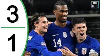 USA vs Jamaica 31 Highlights amp Goals  Nations League Semi Final 2024 [upl. by Koller991]