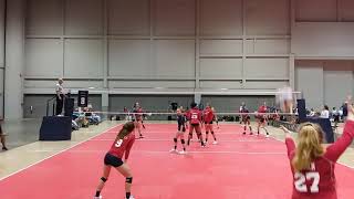 2019 Sunshine Volleyball Classic Game 1 SET 1 OTVA Emily [upl. by Magulac497]