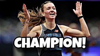 Femke Bol Diamond League Champion 2024  Track And Field [upl. by Adnaval]