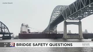 Baltimore collapse raises questions about safety measures for new Blatnik Bridge [upl. by Forsyth]