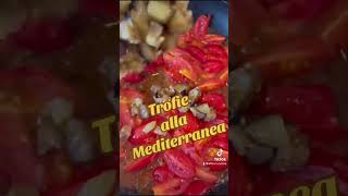 Trofie alla Mediterraneapastatrofiecalabriafoodfoodfooditalyricettafacilipertecucinaitaliana [upl. by Shuping835]