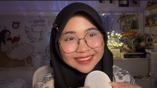 ASMR SCRATCH MIC WITH FAKE NAIL PLUS MOUTH SOUNDS garuk mic ditambah mouth sound [upl. by Kaslik]