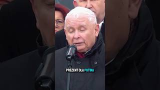 Jarosław Kaczyński To jest prezent dla Putina [upl. by Anatak]