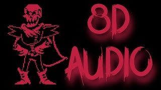 Underfell  Papyrus Theme NYAH HAH HAHPOWER FANTASY8D AUDIO [upl. by Adgam386]