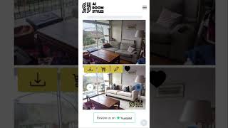 How to get ideas to replace your couch for free in minutes 🔊 homedesign homedecor [upl. by Buiron]