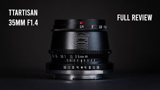 TTArtisan 35mm f14  Best Budget 35mm Lens for Fujifilm for 80 [upl. by Aniuqahs]