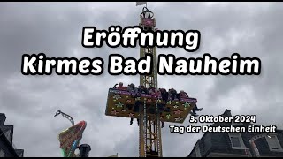 Eröffnung Bad Nauheimer Kerb 3 Oktober 2024 [upl. by Stranger]