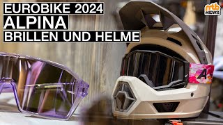 Eurobike 2024  Alpina Pikes Fullface und Taunus HalbschalenHelm [upl. by Pam]