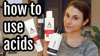 How to use acids for your skin type Dr Dray [upl. by Adlee731]