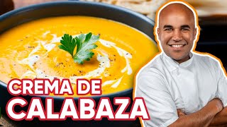 Como hacer Crema de Calabaza  Receta Fácil y Rápido [upl. by Anyd]