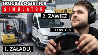 Symulator firmy transportowej  Truck and Logistics Simulator [upl. by Laefar]