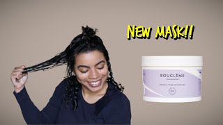 First Impressions Bouclème Intensive Moisture Treatment amp Day 3 Hair Update [upl. by Searby662]